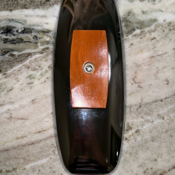 Milbern Creations MCM Chrome &  Wood Serving Tray - Picture 7 of 8